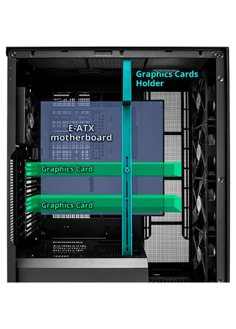 Корпус U500-B Black FSP Group (345562608)