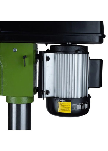 BD2250 — сверлильный станок 1500 Вт, 12 скоростей, патрон 5–32 мм, конус Морзе, тиски в комплекте ProCraft (372296011)