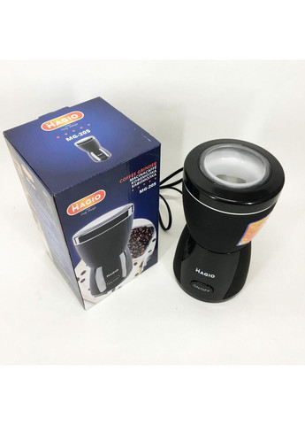 Кава молка MG-205 200 Вт, Кавомолка електрична топ, Подрібнювач кави, Машина для AB-629 молоту кави Magio (349511936)