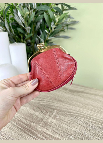 Женский маленький кошелёк монетница на застежке поцелуй Classic (338537239)