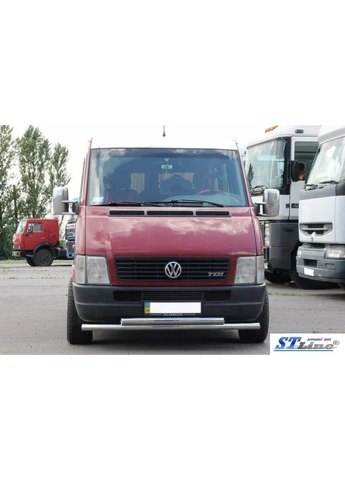 Передний защита ST014 (нерж) для Volkswagen LT 1995-2006 гг CAN (389053410)
