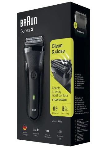 Электробритва Series 3 300s b Braun (392297156)