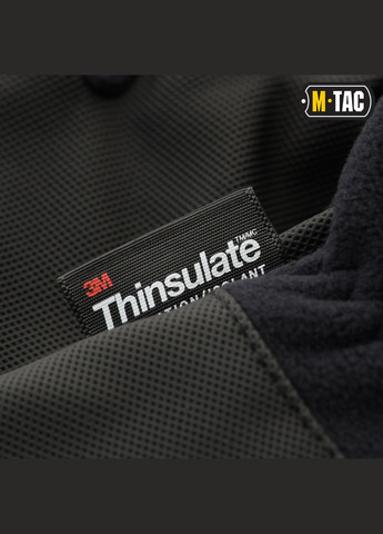Перчатки Fleece Thinsulate Black (L) M-TAC (303409674)