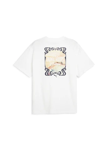 Біла футболка showtime men's basketball tee 2 Puma