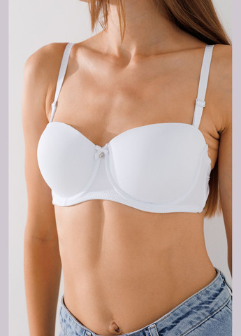 Белый бюстгальтер Rumu полиамид, полиэстер, эластан