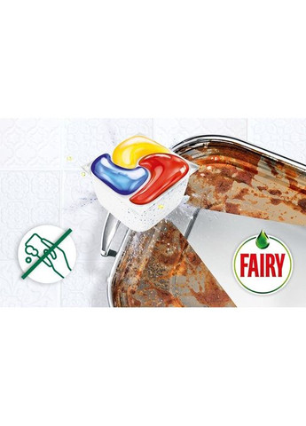 Капсули для посудомийних машин Platinum Plus Все-в-1, 114 шт. Fairy 8700216236317 (343413615)