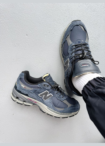 Синій Осінні кросівки чоловічі new balance 2002r protection pack blue | нью беланс 2002r сині No Brand