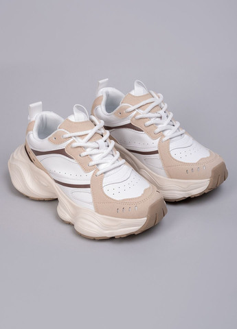 Кроссовки женские V240-2 бежевые 344379 Power бежевые демисезоны (302786042)