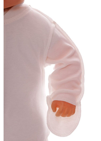 Человечек с шапкой интерлок ля-ля молочный 56 см (54014) BABYKROHA (334278794)