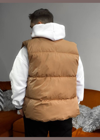 Жилет бежевый No Brand (317263848)