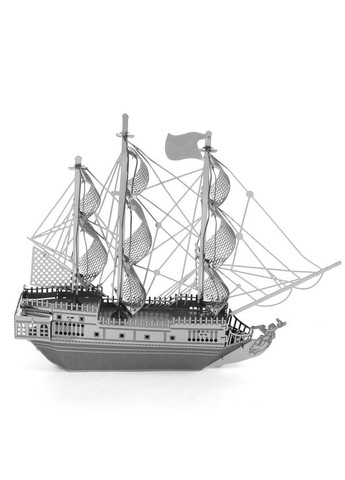 Металевий 3D-пазл Піратський корабель Black Pearl No Brand (362452804)