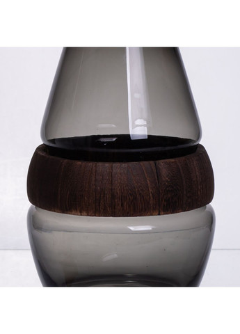 Скляна ваза з деревом кругла прозора HP-32-6 Yiwu (371161038)