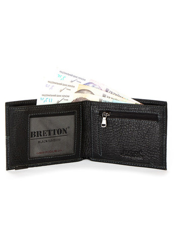 Мужской кожаный кошелек на магните Bretton 208-l1 (280901813)