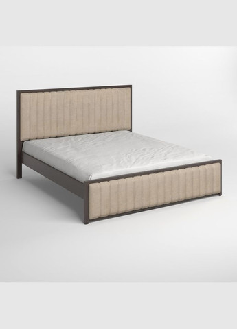 Односпальная деревянная кровать Венга/Аляска 23 (Бежевый) 90х190 см (MBG-10734) Mebigrand (366027515)