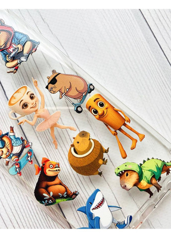 Чохол з потовщеними кутами на Samsung Galaxy A50 (2019) A505 Меми (принт 415) Creative (356122286)