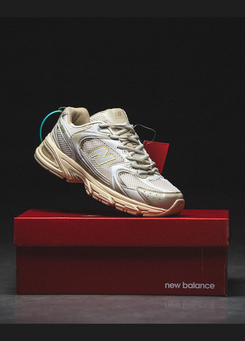 Сірі Осінні кросівки чоловічі і жіночі new balance 530 beige | нью беланс 530 бежеві No Brand