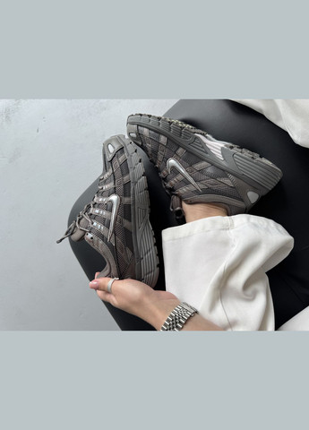 Кроссовки женские и мужские Nike P-6000 Brown | Найк Р-6000 коричневые No Brand коричневые демисезоны (342717939)