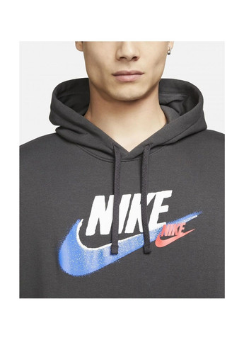Худи мужские Sportswear Standard Issue Grey Nike (364662631)