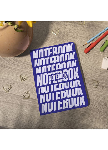 Блокнот в крапку «NOTEBOOK» синий Orner (373654310)