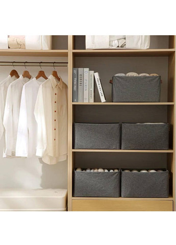 Коробка органайзер для одягу 45x28 Сіра More Storage Box (315786890)