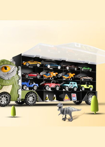 Большой детский автовоз динозавр с машинками и динозаврами контейнеровоз OEM (315335927)