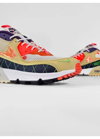 Жіночі кросівки Nike Air Max 90 Mountaineering Light (no name) Vital-Textile NK662 жовті всесезони (376780166)