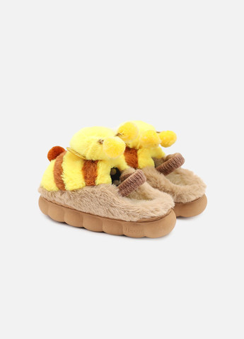 Коричневые тапочки домашние для мальчика цвет коричневый cb-00276364 Yuki