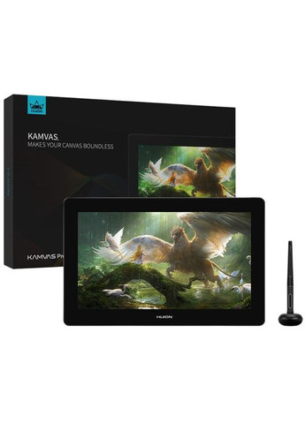 Графічний монітор Kamvas Pro 16 Black/Grey (GT1561) Huion (322936595)