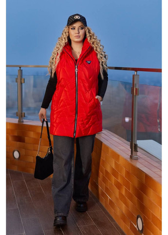 Жилетка Канада стеганая синтепон 50, не промокает с капюшоном Україна (358052229)