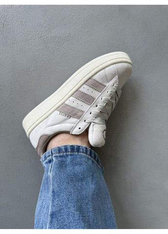 КРОСІВКИ ЖІНОЧІ ADIDAS CAMPUS 00S BEIGE BROWN АДІДАС КАМПУС No Brand коричневі демісезони (368868110)