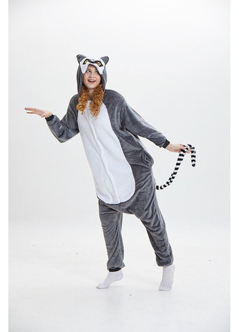 Пижама кигуруми Лемур L (165-175 см) Jamboo (369669313)