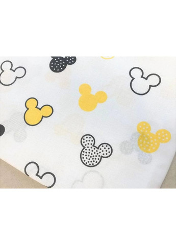 Бавовняна пелюшка 100*80см "Міккі на білому" Moontime (366037226)