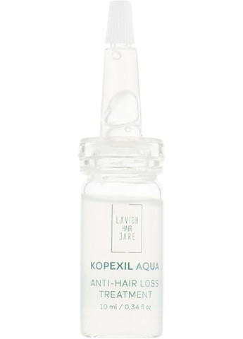 Догляд проти випадіння волосся в ампулах для чоловіків Kopexil Aqua Anti-Hair Loss Treatmen 10x10ml (606585-37689) Lavish Care (368617643)
