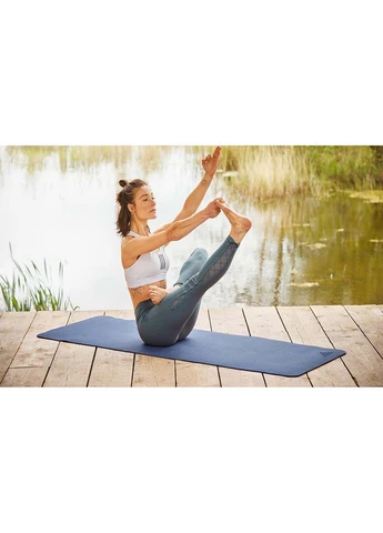 Килимок для йоги Premium Yoga Mat Синій 176 х 61 х 0,5 см adidas (395624234)