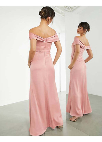 Рожева повсякденний сукня Asos однотонна
