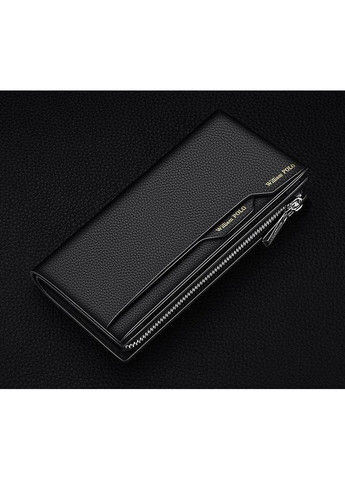 Чоловічий Клатч шкіра Гаманець шкіряний чорний BULLCAPTAIN 191469 (365823097)