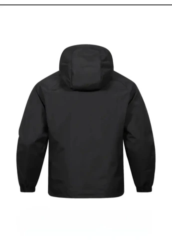 Черная демисезонная ветровка No Brand