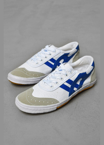 Білі кеди чоловічі білого кольору на шнурівці Let's Shop