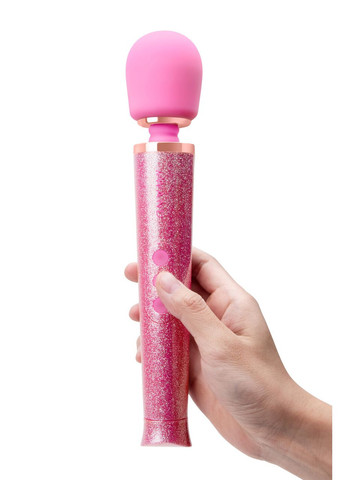 Вібратор мікрофон Le Wand ALL THAT GLIMMERS SET, блискучий рожевий Rainbow (303907402)