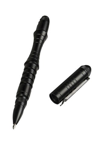 Ручка тактична Зі склобоєм Чорна TACTICAL PEN SCHWARZ (15990002) Mil-Tec (292132334)