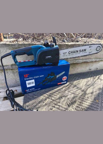 Цепная электропила Cilti BS-6350 1000 Вт шина 12 дюймов синий (2104618519) No Brand (329316668)