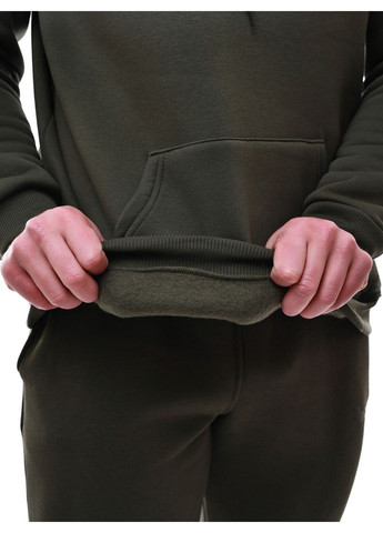 Оливковый (хаки) костюм спортивный мужской Лотос