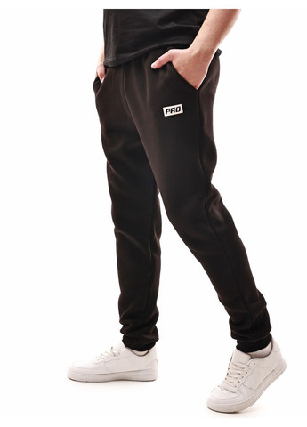 Черные зимние брюки No Brand