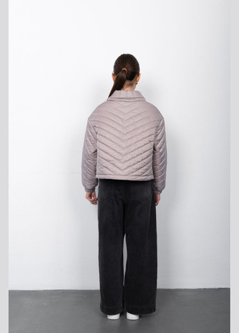 Комбінована демісезонна куртка керолайн мокко Cvetkov Кэролайн