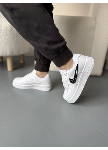 КРОССОВКИ ЖЕНСКИЕ NIKE 1 LOW LIQUID METAL SWOOSH НАЙК АИР РЕТРО No Brand комбинированные демисезоны (391940130)