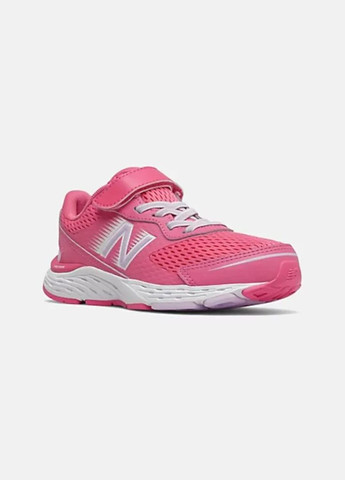 Розовые демисезонные женские кроссовки 680v6 ya680pa6. pink/astral glow 37/4.5/23.7 см New Balance