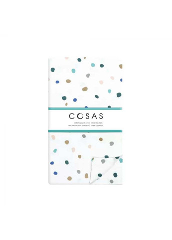 Сімейна постіль з простирадлом на гумці GREY GEOMETRY CS7 2х160х220 см Cosas (307475127)