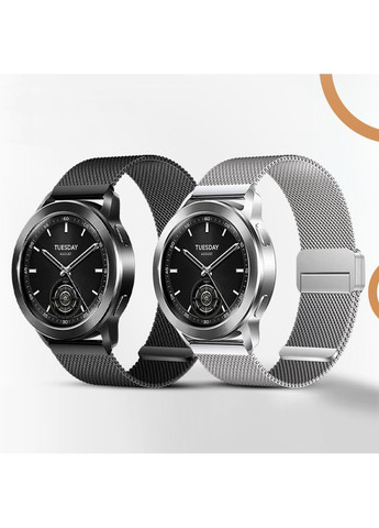 Універсальний Металевий Ремінець WH07 Grand (20 mm) BLACK (для Samsung, Huawei, Xiaomi, vivo, OPPO) Hoco (353497642)