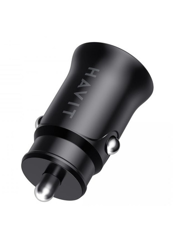 Автомобільний зарядний пристрій HV-CC2022 20W USB+USB-C Black зі швидкою зарядкою Havit (282313645)