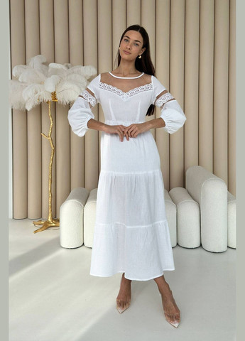 Молочна кежуал сукня Nenka